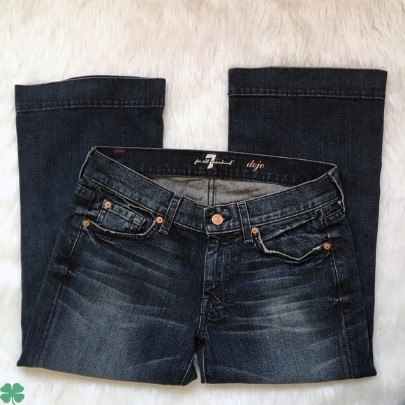 NWOT 7 For All Mankind Dojo Jeans Size 27 - Picture 4 of 9